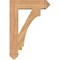 Ekena Millwork Imperial Arts & Crafts Smooth Bracket, Western Red Cedar, 5 1/2"W x 26"D x 38"H BKT06X26X38IMP03SWR - alternate 2